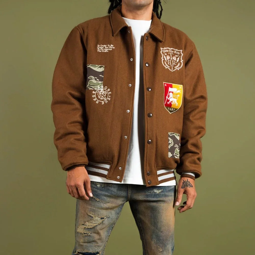 THRT Above The Rest Varsity Jacket - Picture 1 of 9